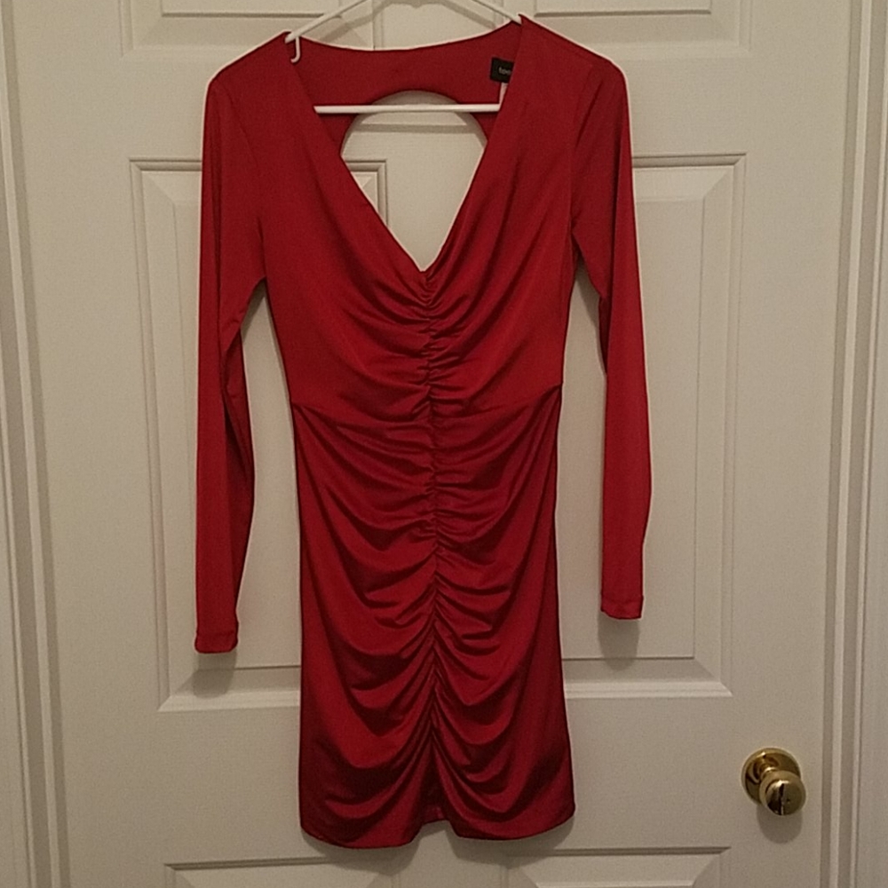 Sexy red dress